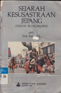 Sejarah Kesusastraan Jepang ( Nihon Bungakushi)