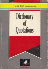 Image of Dictionary Of Quotations
