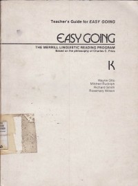 Easy Going : Teacher's Guide For Easy Going