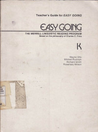 Image of Easy Going : Teacher's Guide For Easy Going