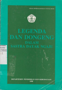 Legenda Dan Dongeng Dalam Sastra Dayak Ngaju