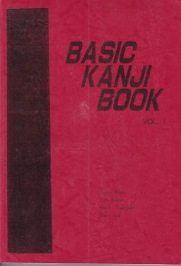 Basic Kanji Book Vol. 1