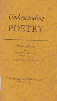 Understanding Poetry