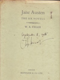 Jane Austen  the six novels