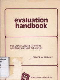 Evaluation Handbook: For Cross-Cultural Training and Multicultural Education