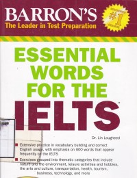 Essential Words For The IELTS: With Audio cd