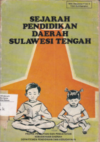 Image of Sejarah pendidikan daerah Sulawesi Tengah