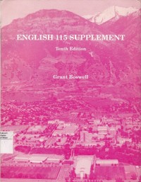 English 115 Supplement: Tenth Edition