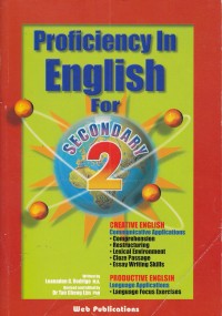 Proficiency in english for secondary 2