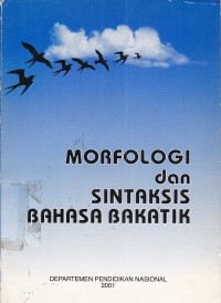 Morfologi dan Sintaksis Bahasa Bakatik