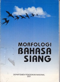 Morfologi Bahasa Siang