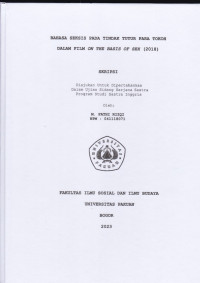 SKRIPSI: Bahasa Seksis pada Tindak Tutur Para Tokoh dalam Film On The Basis Of Sex (2018)