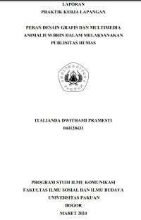 Image of E-PKL: Peran desain grafis dan multi media animalium BRIN dalam melaksanakan publisitas HUMAS
