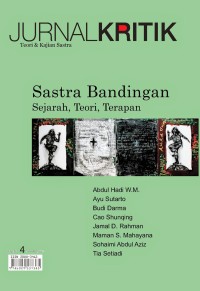 Jurnal Kritik : Sastra Bandingan Sejarah, Teori, Terapan