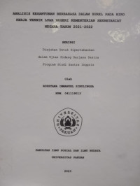 SKRIPSI: Analisis kesantunan berbahasa dalam surel pada Biro kerja teknik luar negeri kementerian sekretariat negara tahun 2021-2022