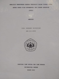 SKRIPSI: Analisis Penggunaan Bahasa Persuasif dalam Tindak Tutur Antar Tokoh Film Dokumenter the Tinder Swindler (2022)