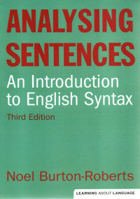 Image of Analysing Sentences: An Introduction to English Syntax