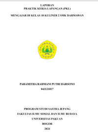 Image of E-PKL: Mengajar di Kelas 10 Kuliner 2 SMK Darmawan