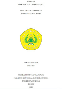 E-PKL:Praktek Kerja Lapangan di SMAN 1 Parungkuda