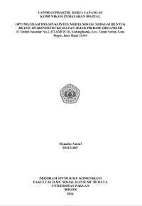 Image of E-PKL: Optimalisasi desain konten media sosial sebagai bentuk Brand Awarenes di kegiatan Jejak Pribadi Organizer