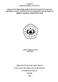 Image of E-PKL: Kegiatan Praktik Kerja Penulis Konten dalam Artikel Kanal Lifestyle dan Kesehatan di Portal Berita Daring Okezone.com
