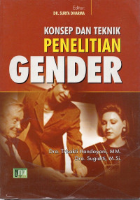 Konsep dan teknik penelitian gender