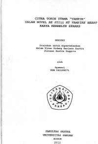 SKRIPSI: Citra Tokoh Utama 