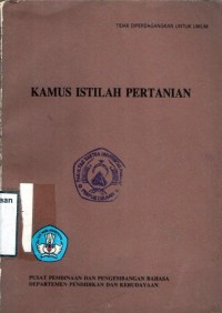 Kamus Istilah Pertanian