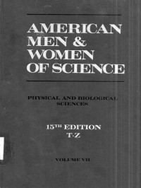 American men & Women of science