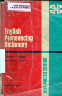Everyman's English Pronouncing Dictionary