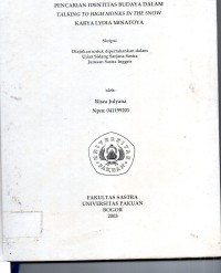 Wacana Jurnal Ilmu Pengetahuan Budaya : Multiculturalism