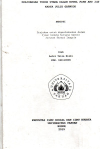 SKRIPSI: Perjuangan tokoh utama dalam novel fire and ice karya Julie Garwood