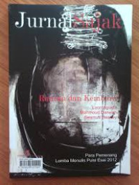 Jurnal Sajak : Rantau dan Kembara No. 5 Tahun III, 2013