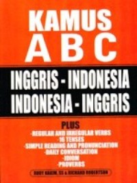 Kamus ABC Inggris-Indonesia, Indonesia-Inggris