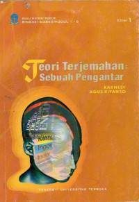 Teori Terjemahan : Sebuah Pengantar Edisi 1