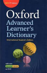 Oxford advanced learner's dictionary