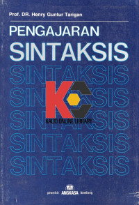 Pengajaran Sintaksis