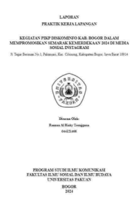 E-PKL: Kegiatan PIKP diskominfo Kab Bogor dalam mempromosikan semarak kemerdekaan 2024 di media sosial instagram