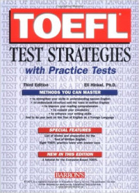TOEFL: Test Strategies with Practice Tests and 5 Audio Cassettes