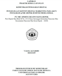 Image of E-PKL: Komunikasi Pemasaran Digital di PT. NBC Sports creative Puri Depok