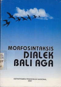 Morfosintaksis Dialek Bali Aga